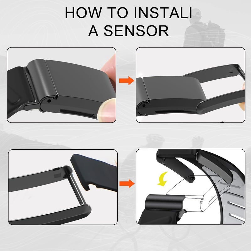 surundo Silicone Sport Band Compatible with Whoop 4.0 Band Strap Men Women, Soft Breathable Sport Adjustable Waterproof Replacement Wristbands Straps for Whoop 4.0 Bands - Image 5